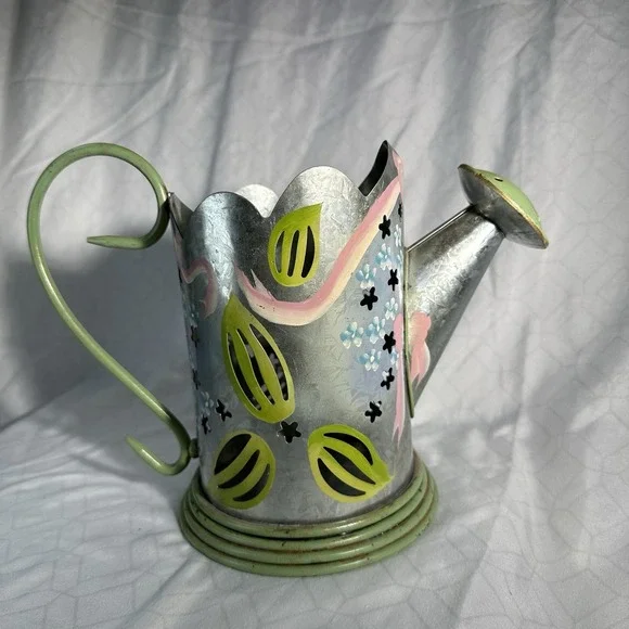 🌸 Partylite Lilac Watering Can Candle Holder  - Retired - Picture 6 of 16
